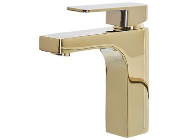 Mono Bathroom Basin Tap Gold IRUPU 