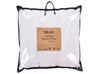 Set of 2 Microfibre Bed Low Profile Pillows 80 x 80 cm PELISTER_870384