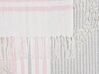 Decke Baumwolle rosa 125 x 150 cm KAMAN_821019