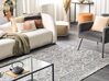 Krátkovlasý koberec krémově šedý 160 x 230 cm EDREMIT_802990