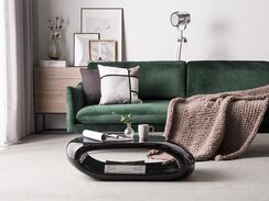 Sohvapöytä lasikuitu musta NESSUS Sohvapöytä lasikuitu musta NESSUS