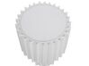 Lámpara de mesa de lino blanco ALFEIOS_897170