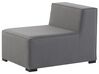 Lounge Set grau 4-Sitzer modular AREZZO_848143