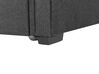 Cama dupla em tecido cinzento escuro 90 x 200 cm LIBOURNE_729645