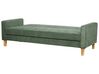 Sofa rozkładana zielona VEHKOO_914633