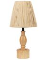Lampe à poser en bois clair 41 cm MORONA_871543