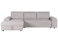 3-istuttava kulmavuodesohva säilytystilalla oikeak. vaaleanharmaa KIRUNA 3-istuttava kulmavuodesohva säilytystilalla oikeak. vaaleanharmaa KIRUNA
