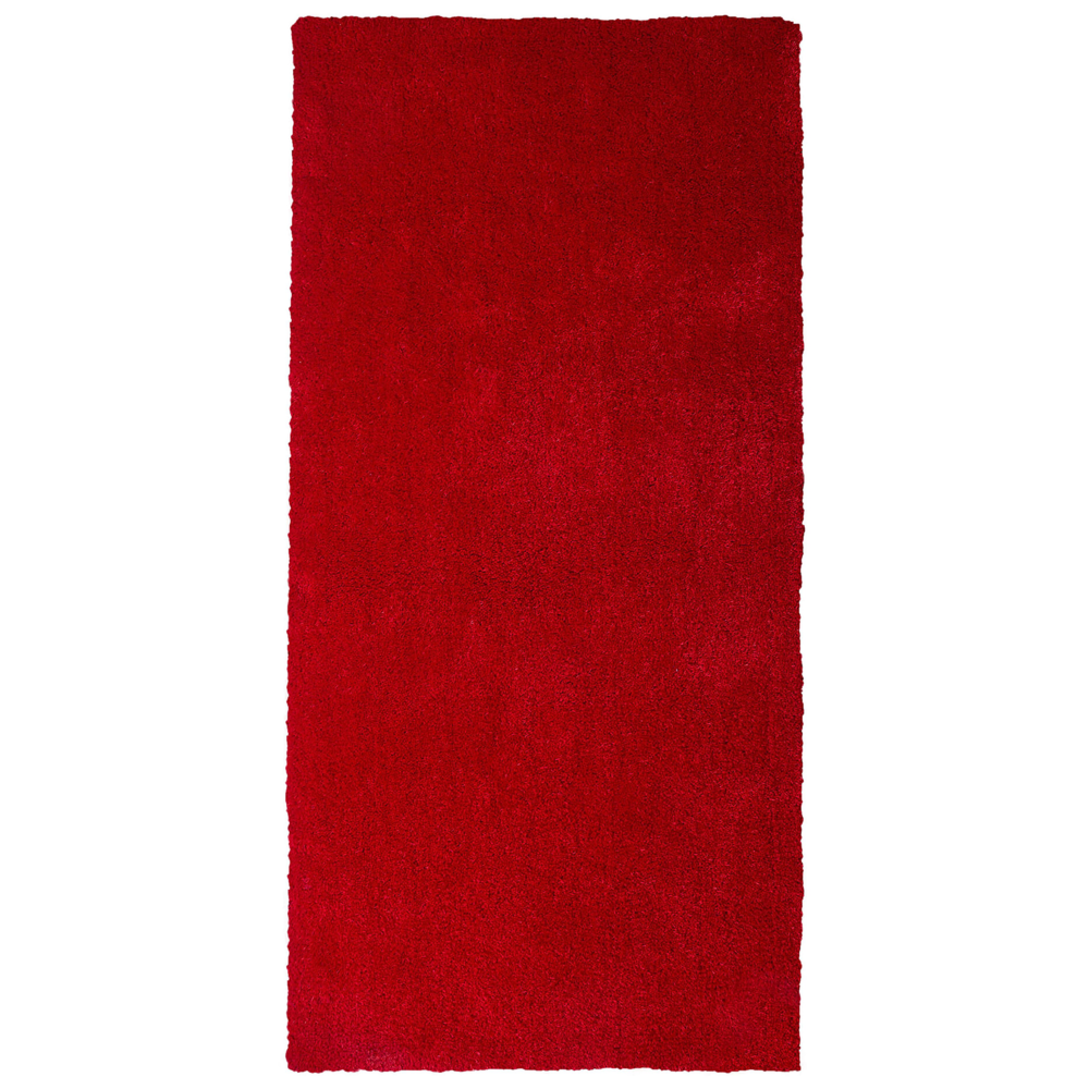 Dywan 80 x 150 cm czerwony DEMRE