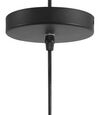 Metal Pendant Lamp Black FRASER_688401