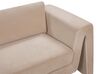 3-istuttava sohva sametti hiekanruskea MAUNU_894949