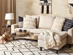 Koristetyyny puuvilla beige 45 x 45 cm 2 kpl IRESINE Koristetyyny puuvilla beige 45 x 45 cm 2 kpl IRESINE