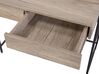 Kancelářský stůl dřevo/kov 81 x 60 cm HARROW_736066