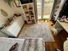 Teppich Baumwolle beige 140 x 200 cm orientalisches Muster Kurzflor ALMUS_836830