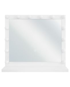 Peili LED 50 x 60 cm valkoinen BEAUVOIR