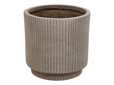 Vaso argilla grigio talpa ⌀ 24 cm DARIA