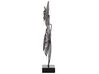 Dekorativní zlato-stříbrná kovová socha URANIUM_777816