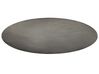 Kulatý viskózový koberec ⌀ 140 cm tmavě šedý GESI II_793632