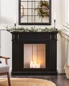 Fireplace Mantel Black TUMARE_835682