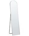 Stehspiegel Metall silber oval 36 x 150 cm BAGNOLET_830386