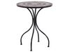 Metal Garden Bistro Table ø 60 cm Black CARIATI_825728