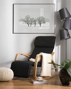 Keinutuoli kangas musta WESTON Keinutuoli kangas musta WESTON