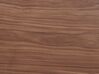 Jedálenský stôl 180 x 90 cm tmavé drevo HUXTER_785775