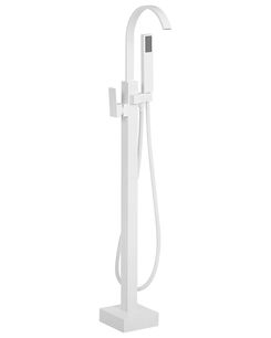 Vapaasti seisova lattiahana valkoinen RIBBON