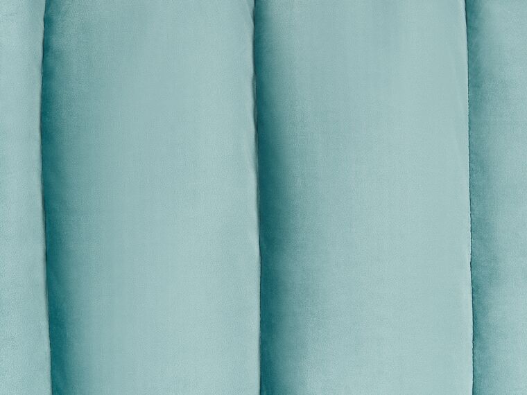 Velvet Sofa Bed Light Blue VIMMERBY Beliani.co.uk