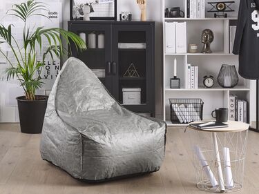 Bean Bag Chair Grey DROP