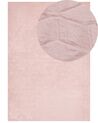 Tappeto pelle sintetica rosa 160 x 230 cm THATTA_866767