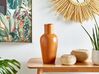 Terakotová dekorativní váza 37 cm oranžová KARFI_850414
