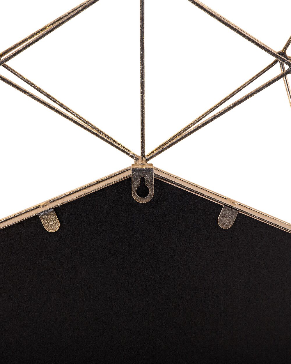 Wandspiegel gold geometrische Form 69 x 80 cm GAILLAC | Beliani.at