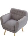 Fabric Armchair Grey MELBY_802375
