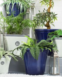 Kukkaruukku laivastonsininen ⌀ 46 cm 2 kpl KOKKINO