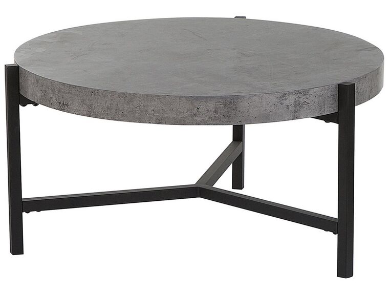Kávový stolek šedý imitace betonu BONITA_717331