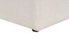 Left Hand Fabric Corner Sofa Beige SVANSELE_901618