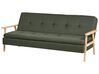 Fabric Sofa Bed Green TJORN_902853