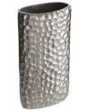 Vaso decorativo metallo argento 31 cm PALMYRA_826422
