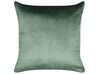 Set of 2 Cushions 45 x 45 cm Green ECLIPTA_902978