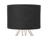 Candeeiro de mesa 35 cm preto e cor de cobre MARONI_705072