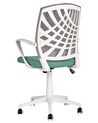 Swivel Office Chair Grey and Blue BONNY_834345