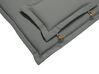 Lot de 2 coussins en tissu gris graphite pour chaises de jardin TOSCANA/JAVA_803980
