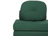 1-Sitzer Bodensofa Stoff dunkelgrün mit Schlaffunktion OLDEN_906412