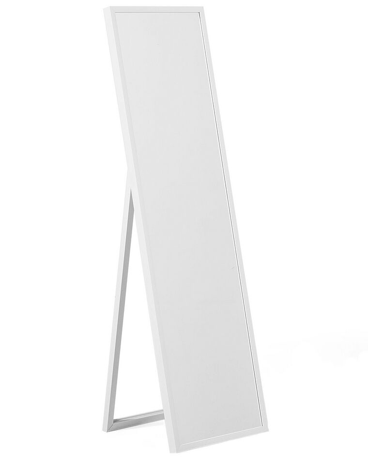 Stehspiegel weiß rechteckig 40 x 140 cm TORCY_803343