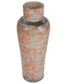 Terracotta Decorative Vase 56 cm Gold and Green GONNOS_850328