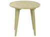 Set di 2 tavolini legno di mango verde chiaro MAHARO_852318