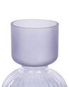 Vaso de vidro violeta 26 cm THETIDIO_838281