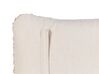 Set of 2 Cotton Macrame Cushions with Tassels 45 x 45 cm Beige BEDADI_904640
