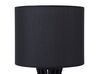 Wooden Table Lamp Black CARRION_694925
