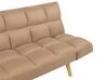 Sofa rozkładana brązowa INGARO_894161